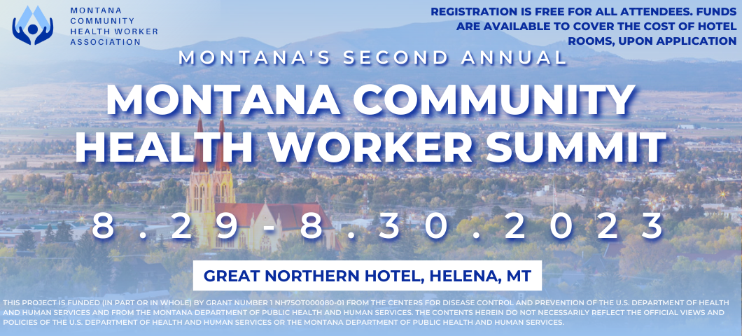 Register today for the Montana CHW Summit! 