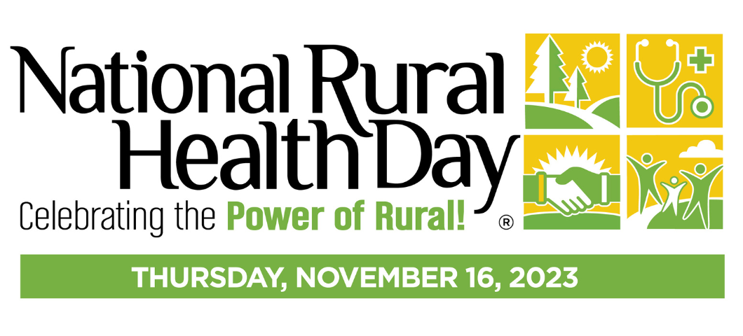 Celebrate National Rural Health Day with us on November 16th! 