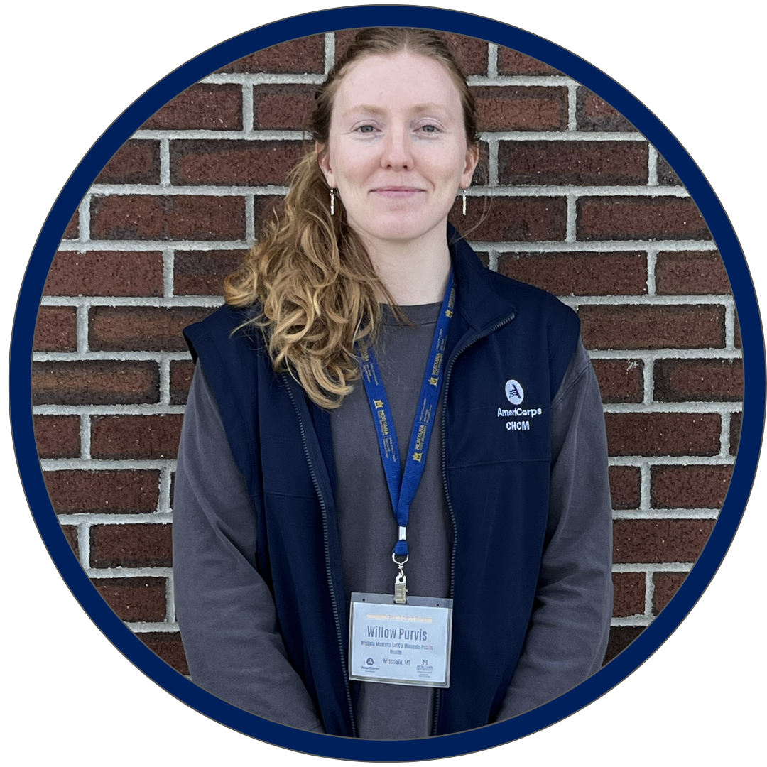 headshot picture of CHCM member Willow standing in front of brick wall