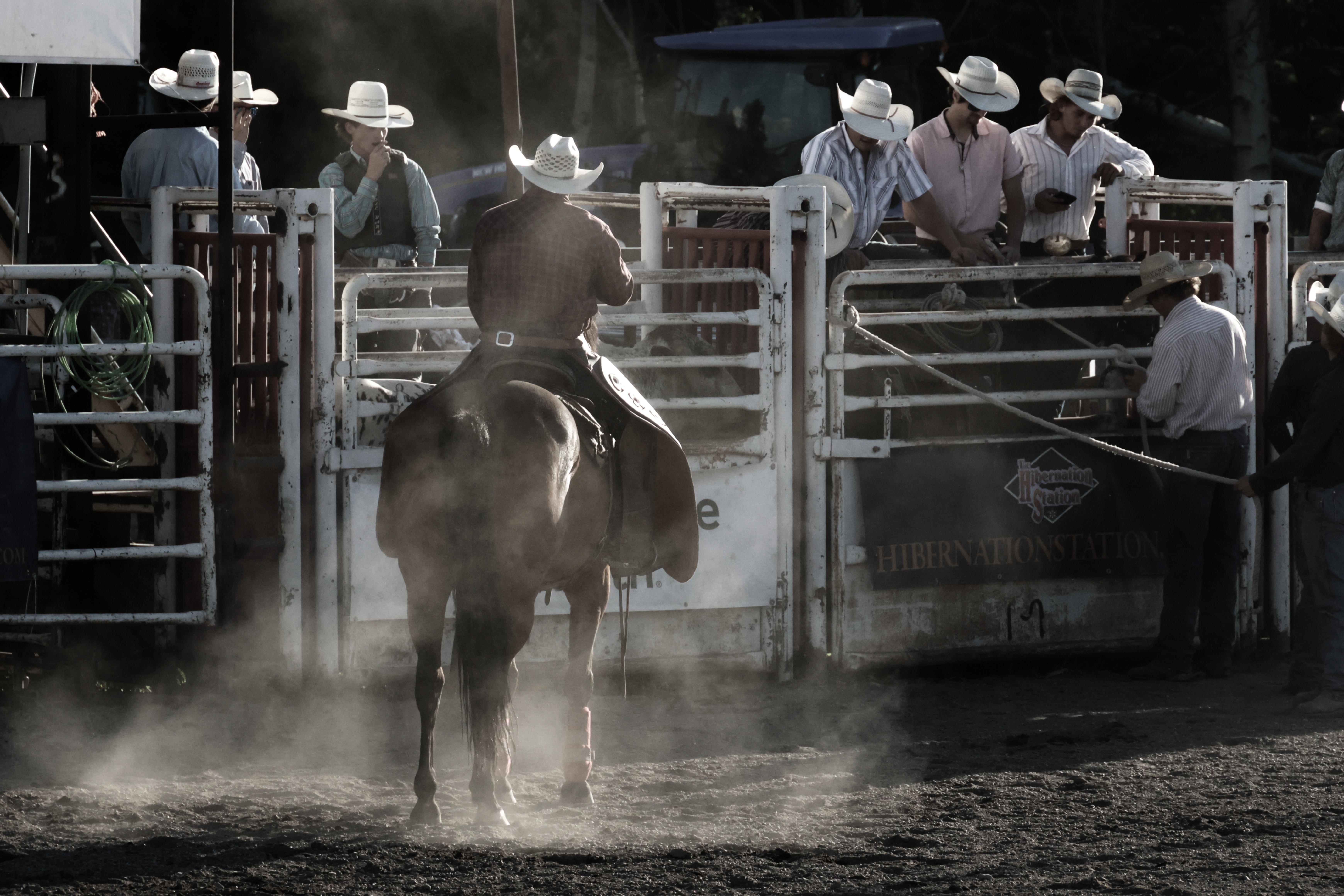 Bucking Chute West Yellowstone Rodeo