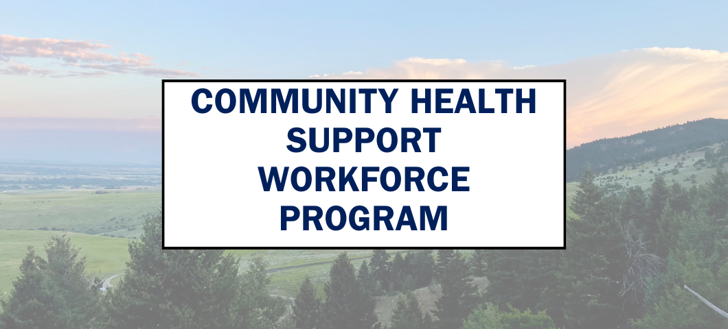 Community Health Support Workforce Program Webpage Banner