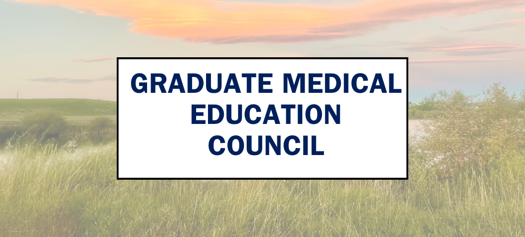 Graduate Medical Education Council Webpage Banner