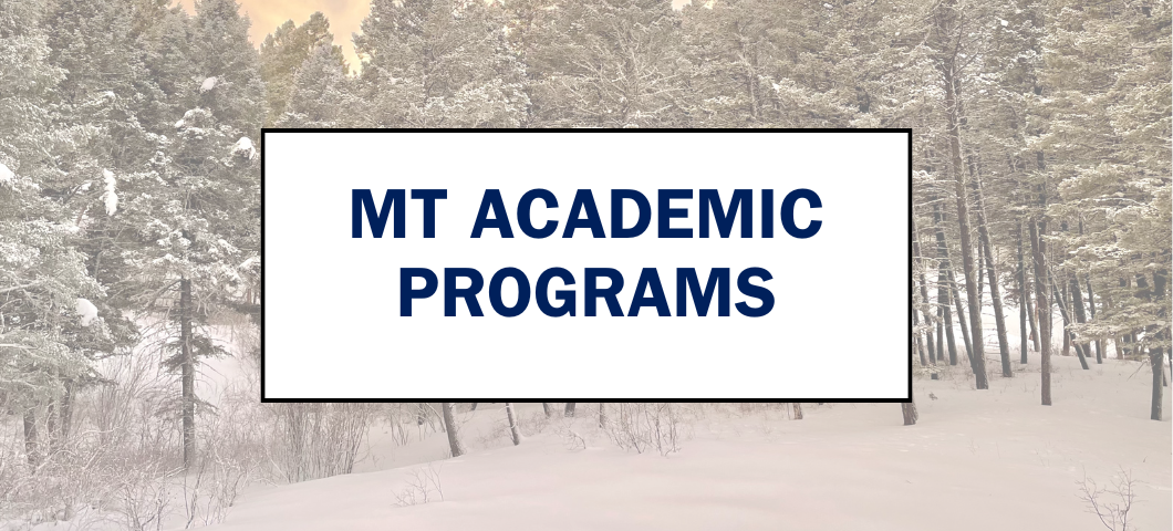 MT Academic Programs Webpage Banner