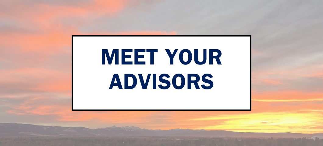 Meet Your Advisors Webpage Banner