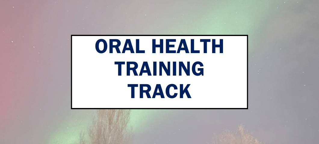 Oral Health Training Track Webpage Banner