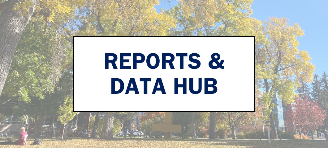 report and data banner