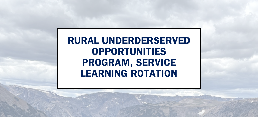 Rural Underserved Webpage Banner