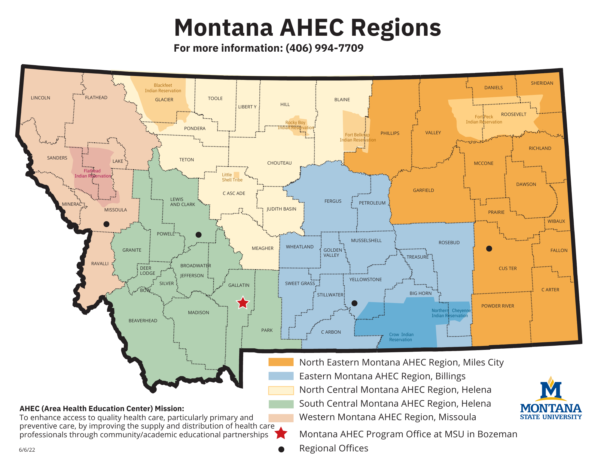 regions map