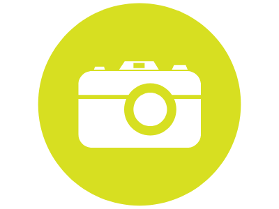 Camera icon to click on to submit photo contest entries