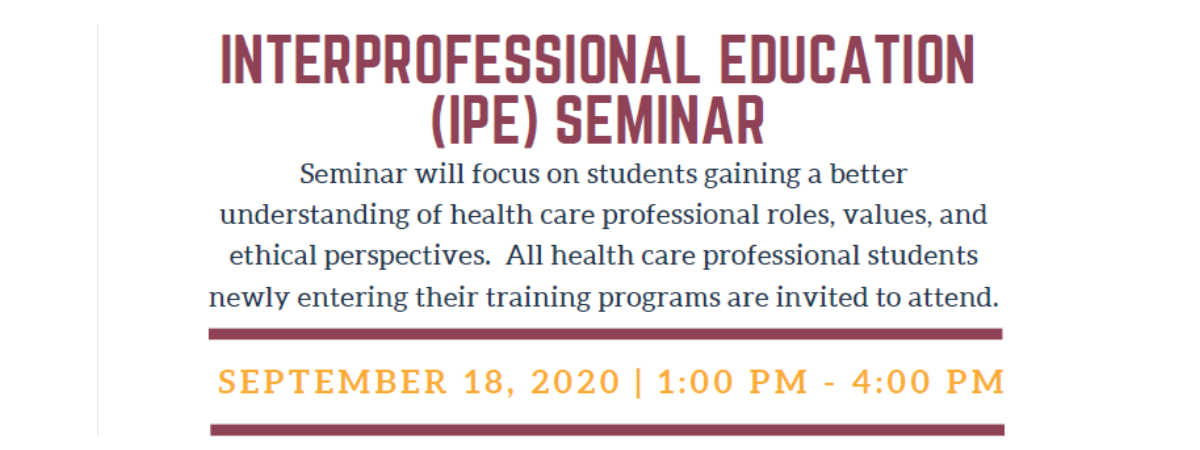 IPE seminar